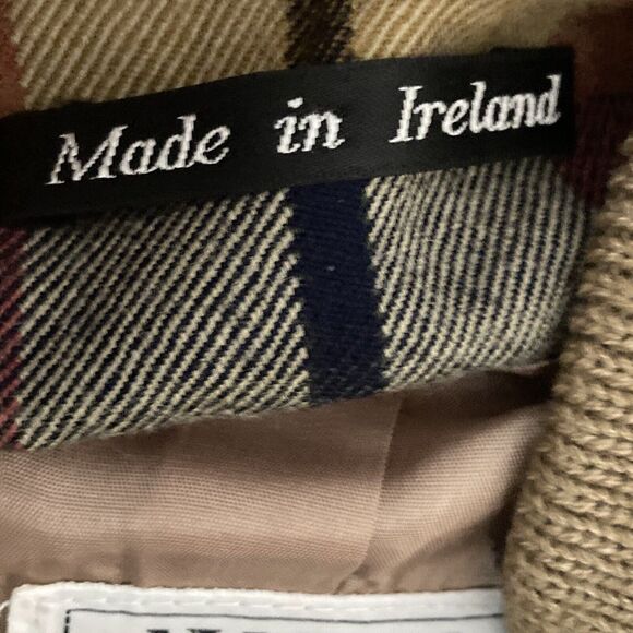 Avoca Collection Jacket Womens Small Plaid Check bomber New Wool made in Ireland - Picture 9 of 14